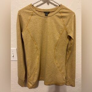 Eddie Bauer Sz. Small athletic long sleeve top. EUC. So soft. Medium weight